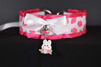 Strawberry Bunny Choker