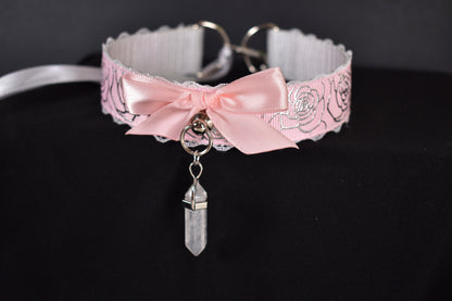 Pink Roses Choker