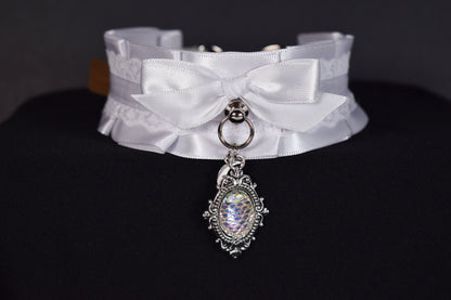 White Scales Choker