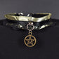 Green Pentacle Choker