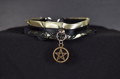 Green Pentacle Choker