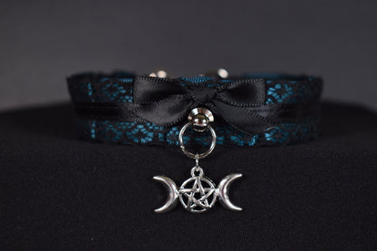 Witchy Teal Choker