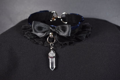 Navy Goth Choker