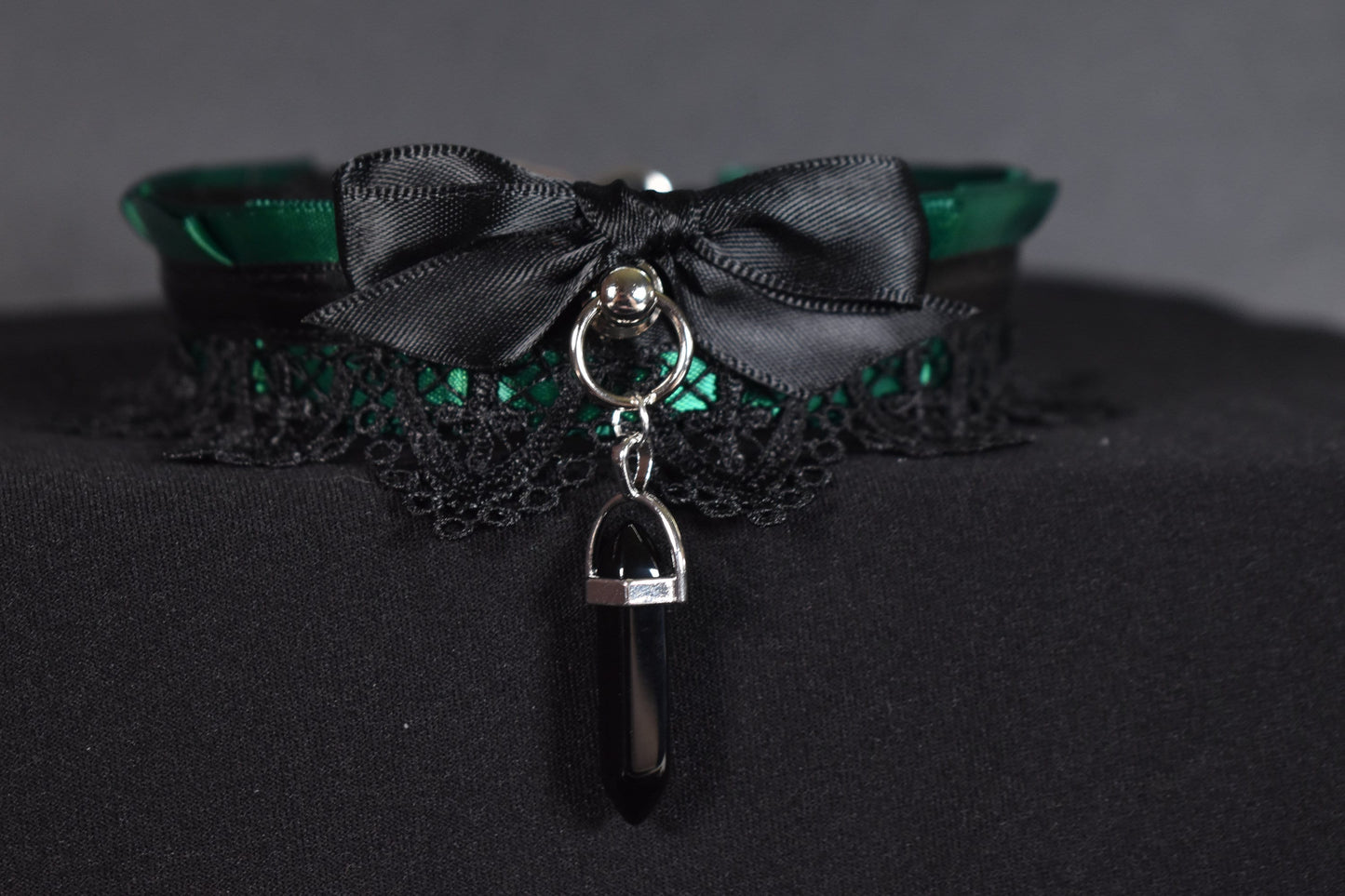 Green Goth Choker