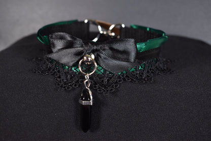 Green Goth Choker