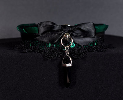 Green Goth Choker