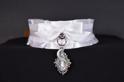 White Scales Choker