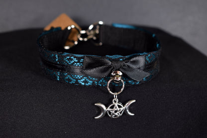 Witchy Teal Choker