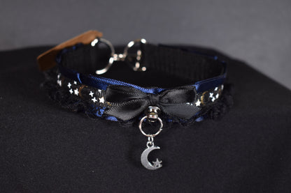 Thin Navy Sky Choker 2