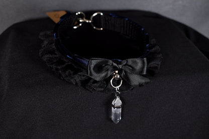 Navy Goth Choker