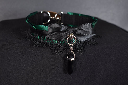 Green Goth Choker